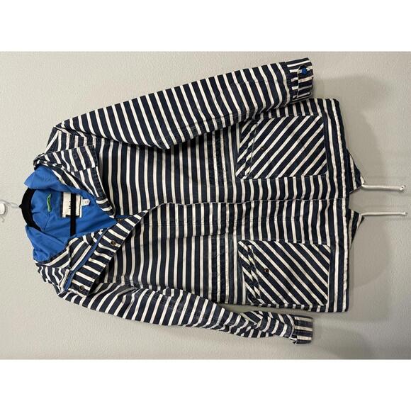 Hatley Stripped Women's Rain Jacket, Medium - Picture 7 of 7